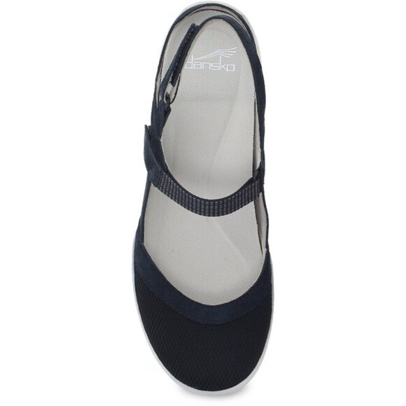 Dansko Raeann Mary Jane Sport Sandals Hook Loop Mesh Leather Black - Picture 3 of 12